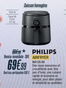 Proxi Confort Airfryer PHILIPS offre