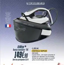 Proxi Confort Centrale vapeur calor offre