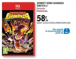 E.Leclerc Espace Culturel Donkey kong bananza switch 2 offre