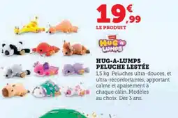 Hyper U HUG-A-LUMPS Peluche lestée offre