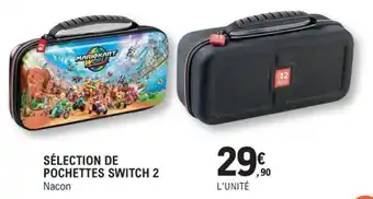 Sélection de pochettes switch 2