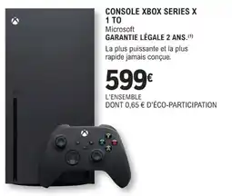 E.Leclerc Espace Culturel Console xbox series x 1 to offre