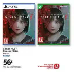 E.Leclerc Espace Culturel Silent hill day one edition offre