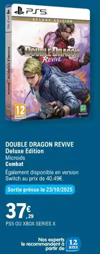 E.Leclerc Espace Culturel Double dragon revive deluxe edition offre