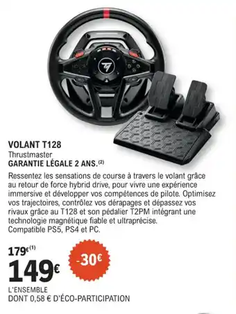 E.Leclerc Espace Culturel Volant t128 offre