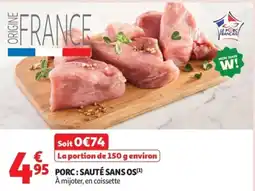 Auchan Supermarché Porc sauté sans o offre