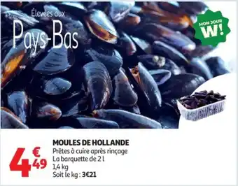 Auchan Supermarché Moules de hollande offre