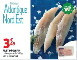Auchan Supermarché Filet d'églefin offre