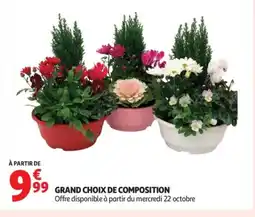 Auchan Supermarché Grand choix de composition offre