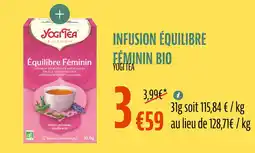 La Vie Claire YOGI TEA Infusion équilibre féminin bio offre