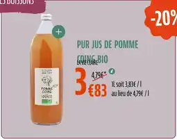 La Vie Claire LA VIE CLAIRE Pur jus de pomme coing bio offre
