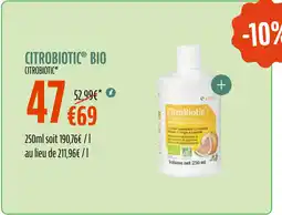 La Vie Claire CITROBIOTIC Bio offre