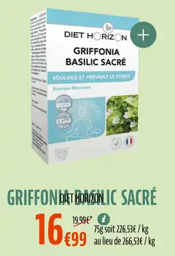 La Vie Claire DIET HORIZON Griffonia basilic sacré offre