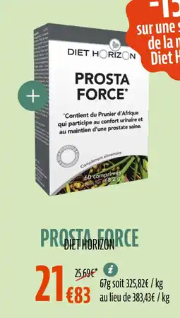 La Vie Claire DIET HORIZON Prosta force offre