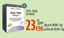 La Vie Claire DIET HORIZON Dha 1000 offre