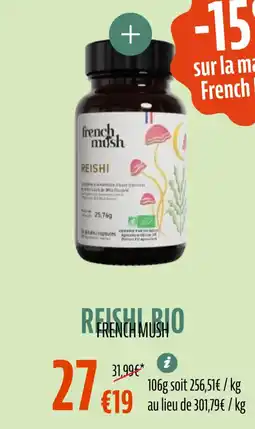 La Vie Claire Reishi Bio offre