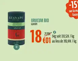 La Vie Claire GUAYAPI Urucum bio offre