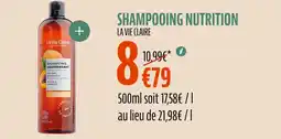 La Vie Claire Shampooing nutrition offre