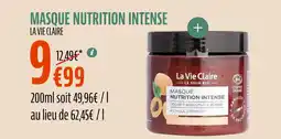 La Vie Claire LA VIE CLAIRE Masque nutrition intense offre