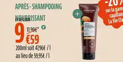 La Vie Claire LA VIE CLAIRE Après- shampoing nourrissant offre