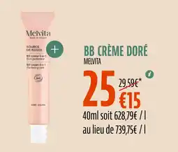 La Vie Claire MELVITA Bb crème doré offre