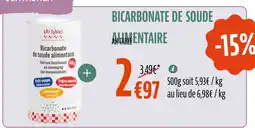 La Vie Claire AH TABLE Bicarbonate de soude alimentaire offre
