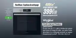Blanc Brun Whirlpool - four encastrable omr8559rrox offre