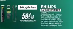 Blanc Brun Philips - rasoir tondeuse ops622-15 offre
