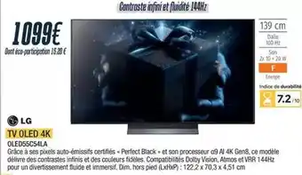 Proxi Confort Lg - tv oled 4k offre