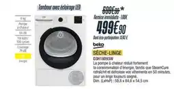 Proxi Confort Beko - sèche-linge d3h8d5w offre