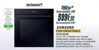 Proxi Confort Samsung - four encastrable nvfq64500k offre