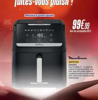Moulinex - airfryer ez94fbq