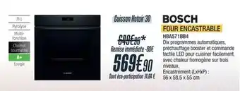 Bosch - four encastrable