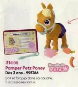 King Jouet Pamper petz poney dès 3 ans offre