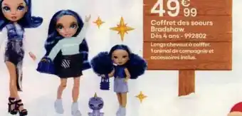 King Jouet Coffret des soeurs offre