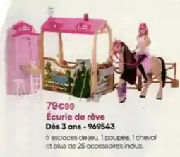 King Jouet Ecuri de rêve dès 3 ans offre
