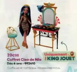King Jouet King - coffret cleo de nile offre