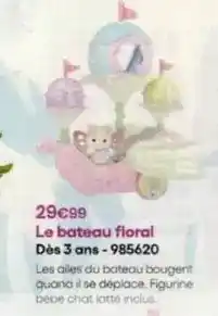 King Jouet Le bateau - floral dès 3 ans offre