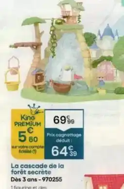 King Jouet King - la cascade de la forêt sécréte dés 3 ans-970255 offre