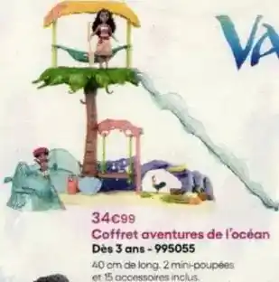 King Jouet Coffret aventures de l'océan dès 3 ans offre