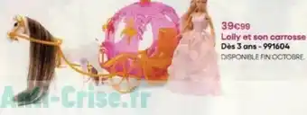 King Jouet Lolly et son carrosse offre