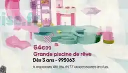 King Jouet Grande piscine de rêve offre