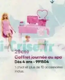 King Jouet Coffret journée au spa offre