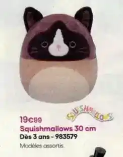 King Jouet Squishmallows 30 cm dès 3 ans-983579 offre