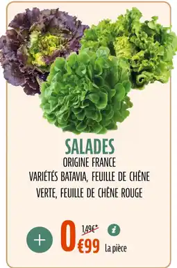 La Vie Claire Salades offre