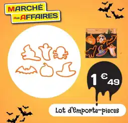 Marché aux Affaires Lot d'emporte-pieces offre