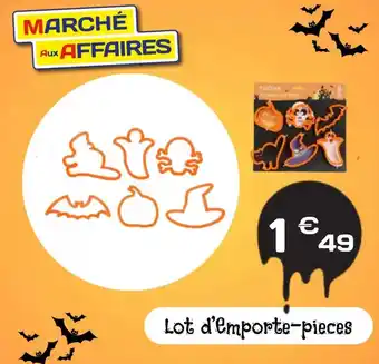 Lot d'emporte-pieces