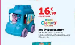 Hyper U SOFT CLEMMY Bus stitch clemmy offre