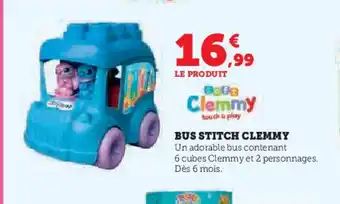 Hyper U SOFT CLEMMY Bus stitch clemmy offre
