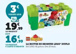 Hyper U LEGO DUPLO La boites de briques offre